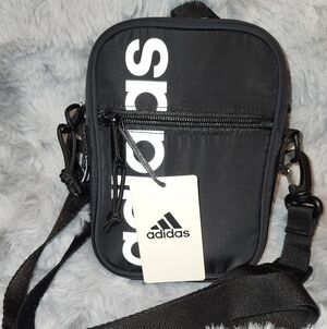 Unisex Adidas Core Festival Crossbody Bag in Black/White- BRAND NEW